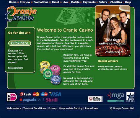 oranje casino online